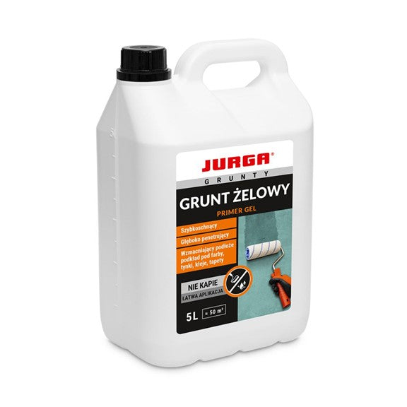 JURGA GELPRIMER 5 LITER GEBRUIKSKLARE PRIMER VOOR WAND EN PLAFOND