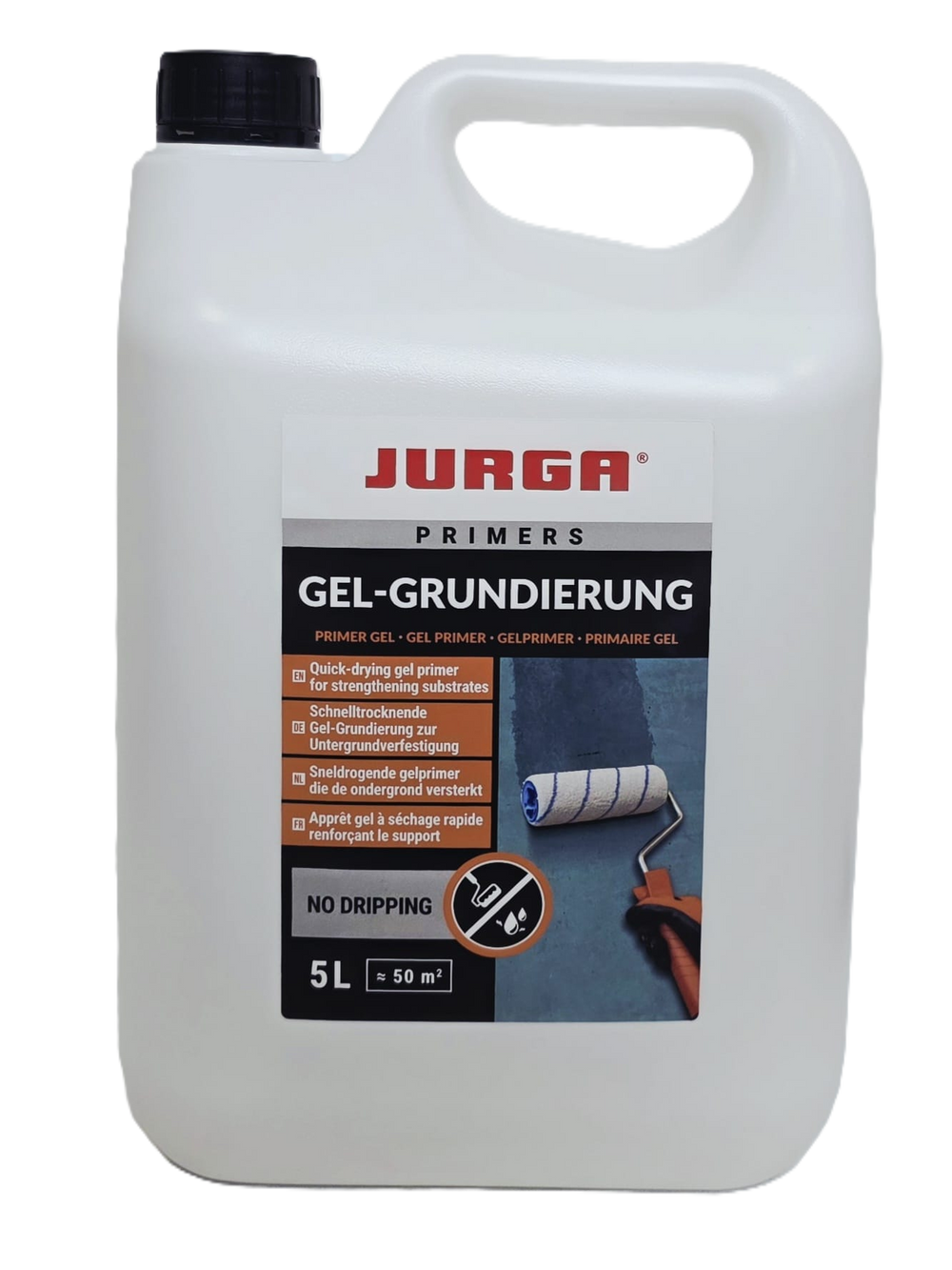 JURGA GELPRIMER 5 LITER GEBRUIKSKLARE PRIMER VOOR WAND EN PLAFOND
