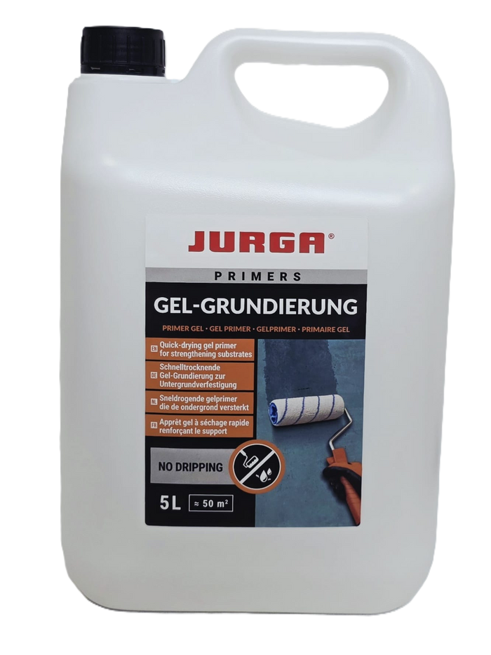 JURGA GELPRIMER 5 LITER GEBRUIKSKLARE PRIMER VOOR WAND EN PLAFOND